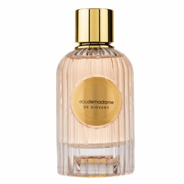 Parfum Eau De Madame De Giovany, Fragrance World, apa de parfum 100 ml, femei - inspirat din Eaudemoiselle de Givenchy by Givenchy la reducere