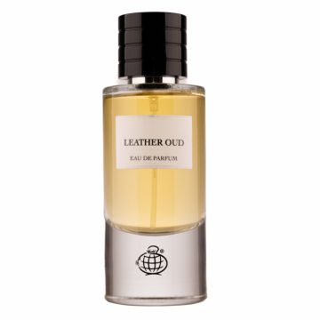 Parfum Leather Oud, Fragrance World, apa de parfum 80 ml, barbati - inspirat din  Leather Oud by Christian Dior la reducere