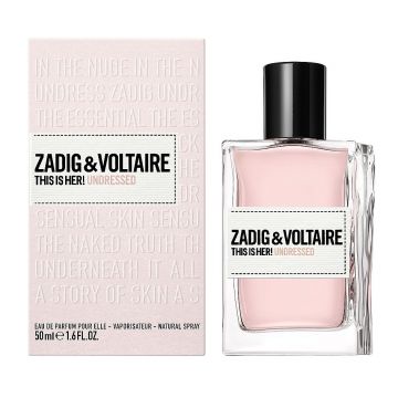 This Is Her! Undressed Zadig & Voltaire, Apa de Parfum, Femei (Concentratie: Apa de Parfum, Gramaj: 50 ml) This Is Her! Undressed Zadig & Voltaire, Apa de Parfum, Femei (Concentratie: Apa de Parfum, Gramaj: 50 ml)