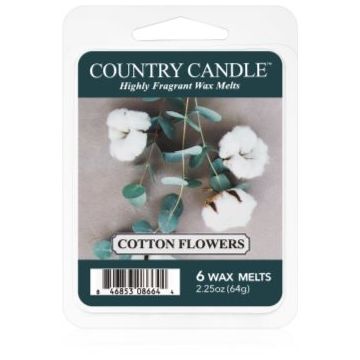 Country Candle Cotton Flowers ceară pentru aromatizator
