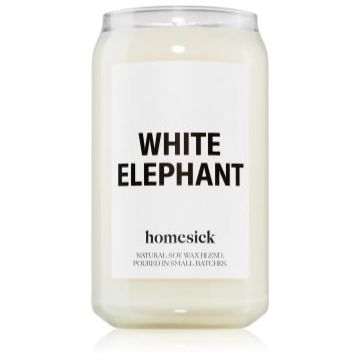 homesick White Elephant lumânare parfumată