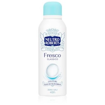 Neutro Roberts Classico deodorant spray revigorant cu o eficienta de 48 h