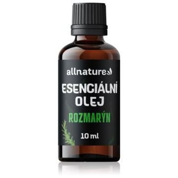 Allnature Essential Oil Rosemary ulei esențial pentru susținerea memoriei și a concentrării