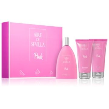 Instituto Español Aire De Sevilla Pink set cadou pentru femei de firma original