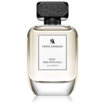 Swiss Arabian Rose and Patchouli Eau de Parfum pentru femei