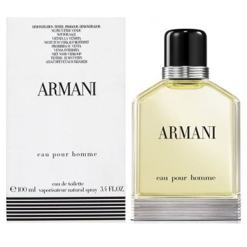 Armani Eau pour Homme, Barbati, Apa de Toaleta (Concentratie: Apa de Toaleta, Gramaj: 100 ml Tester)