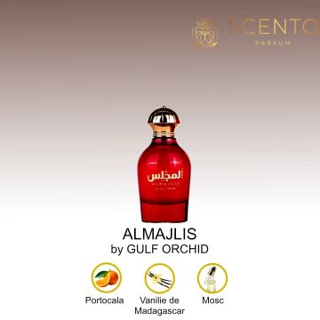 Apa de parfum Almajlis by Gulf Orchid, unisex - 110ml