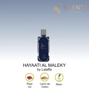 Apa de parfum. HAYAATI AL MALEKY by Lataffa, 100ML, barbati
