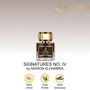 Apa de parfum Signatures No. IV - Maison Alhambra 50 ml, unisex