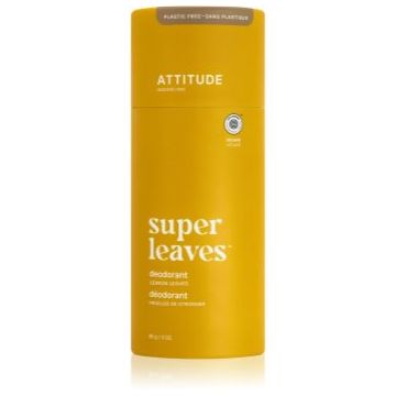 Attitude Super Leaves Lemon Leaves deodorant fără conținut săruri de aluminiu
