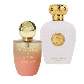 Pachet 2 parfumuri, Scandal 100 ml si Opulent Musk 100 ml, femei