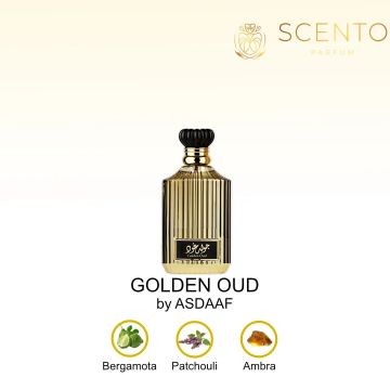 Parfum arabesc, Asdaaf, Golden Oud, apa de parfum 100 ml, unisex