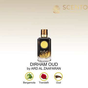 Parfum arabesc Dirham Oud, Ard Al Zaafaran, apa de parfum 100 ml, unisex