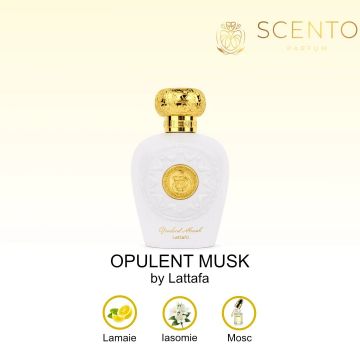 Parfum arabesc Lattafa Opulent Musk, apa de parfum 100 ml, femei