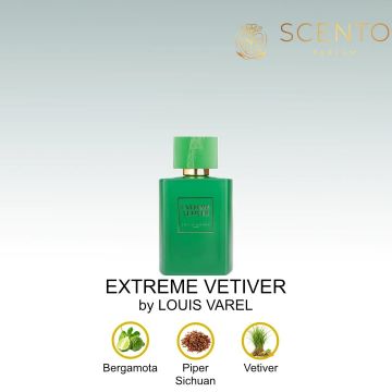 Parfum Louis Varel Extreme Vetiver, apa de parfum 100 ml, unisex
