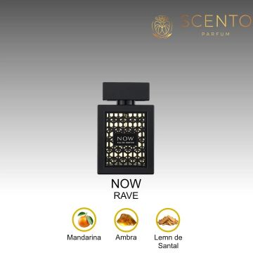 Rave Now, apa de parfum 100 ml, barbati