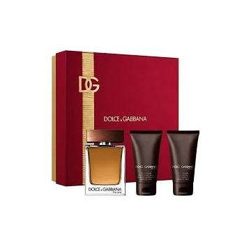 Set The One Dolce&Gabbana: Apa de Toaleta, 100ml+ After-Shave 50 ml + Gel de dus 50 ml (Gramaj: 100 ml Apa de Toaleta + 50 ml  After-Shave + 50 ml  Gel de dus)