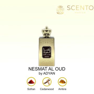Apă de parfum Adyan, NESMAT AL OUD, unisex, 60ml