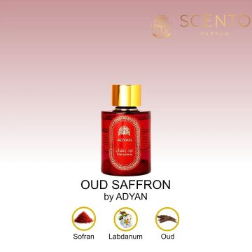 Apă de parfum Adyan, OUD SAFFRON, unisex, 100ml