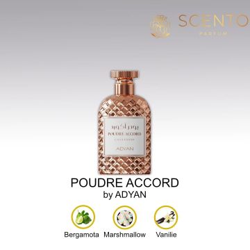 Apă de parfum Adyan, POUDRE ACCORD, femei, 100ml