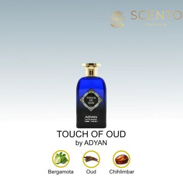 Apa de Parfum ADYAN, TOUCH OF OUD, barbati, 100ML