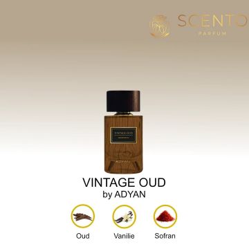 Apă de parfum Adyan, VINTAGE OUD, unisex, 100ml