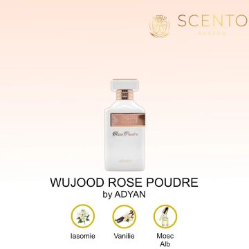 Apa de parfum Adyan, WUJOOD ROSE POUDRE, unisex, 100ml la reducere