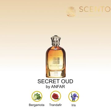Apă de parfum ANFAR SECRET OUD, unisex, 100ML EDP