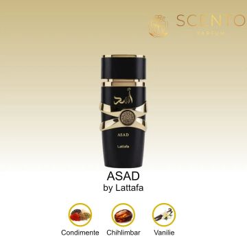 Apă de parfum Asad by Lattafa, barbati, 100ml