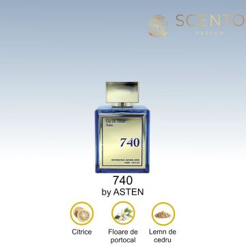 Apă de parfum Asten, 740, unisex, 100ml