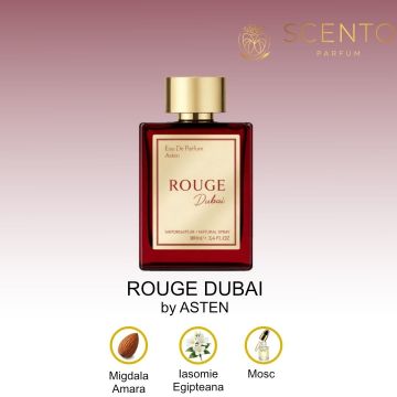 Apă de parfum Asten, Rouge Dubai, unisex, 100ml