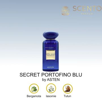 Apă de parfum Asten, Secret Portofino Blu, unisex, 100ml