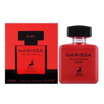 Apa de Parfum pentru Femei - Maison Alhambra EDP Narissa Rouge, 100 ml