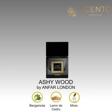 ASHY WOOD by ANFAR LONDON, extract de parfum, barbati, 100ML