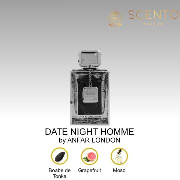 DATE NIGHT HOMME by ANFAR LONDON, extract de parfum, barbati, 100ML