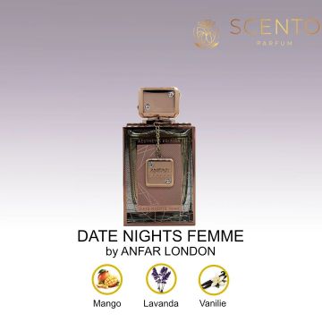 DATE NIGHTS FEMME by ANFAR LONDON, extract de parfum, femei, 100ML