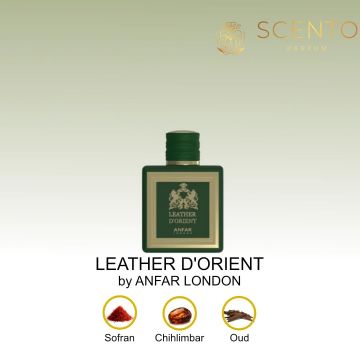 LEATHER D'ORIENT by ANFAR LONDON, extract de parfum, barbati, 115ML