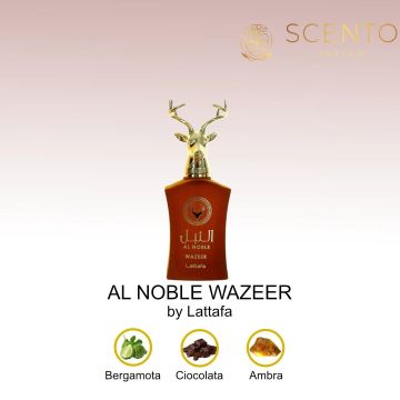 Parfum arabesc Al Noble Wazeer by Lattafa, apa de parfum 100ml, unisex