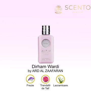 Parfum arabesc Dirham Wardi, Ard Al Zaafaran, apa de parfum 100 ml, femei