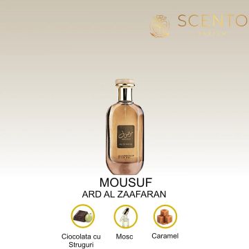 Parfum arabesc Mousuf, Ard Al Zaafaran, apa de parfum, unisex - 100ml