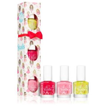 Snails Mini 3-pack Little Princess set pentru copii