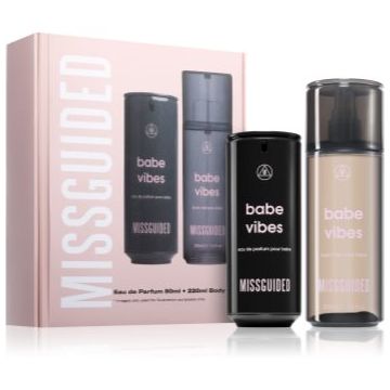 Missguided Babe Vibes set cadou pentru femei