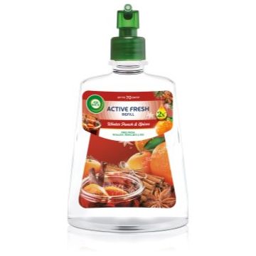 Air Wick Active Fresh Winter Punch & Spices odorizant de camera rezervă