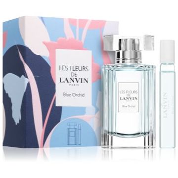 Lanvin Blue Orchid set cadou pentru femei