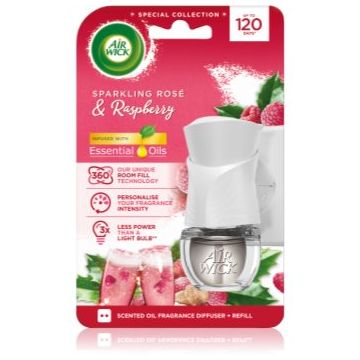 Air Wick Electric Sparkling Rose & Raspberry odorizant electric cu rezervã