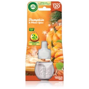 Air Wick Pumpkin & Winter Spice odorizant electric rezervă