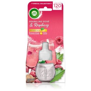 Air Wick Sparkling Rose & Raspberry odorizant electric rezervă