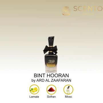 Apa de Parfum Bint Hooran, Ard Al Zaafaran, Femei - 100ml