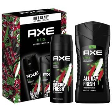 Axe Africa set cadou pentru corp pentru bărbați