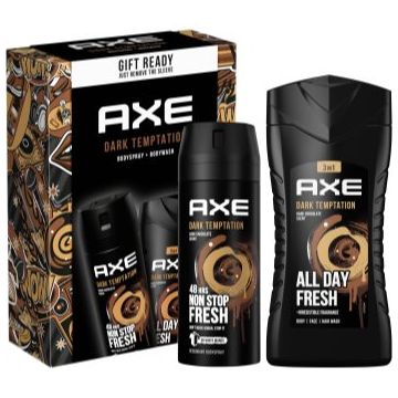 Axe Dark Temptation set cadou pentru corp pentru bărbați